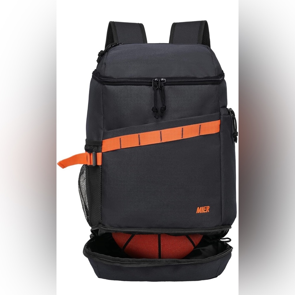 New MIER Basketball Backpack Soccer Bag with Shoes/Ball Compartment